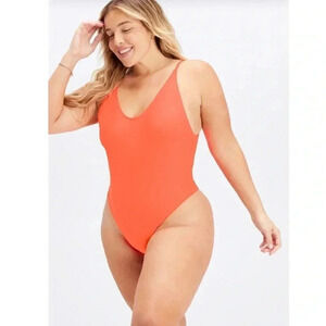 NWT Fabletics Low Back One Piece Swimsuit